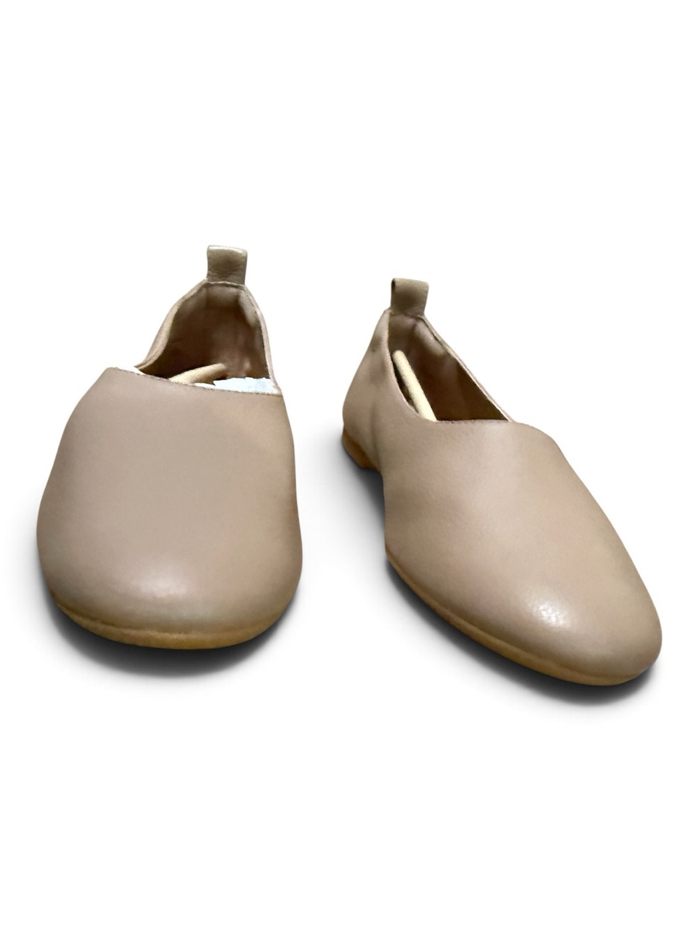 Everlane “The Day Glove” Neutral Tan Leather Ballet Flats 8.5 NIB - Picture 4 of 7